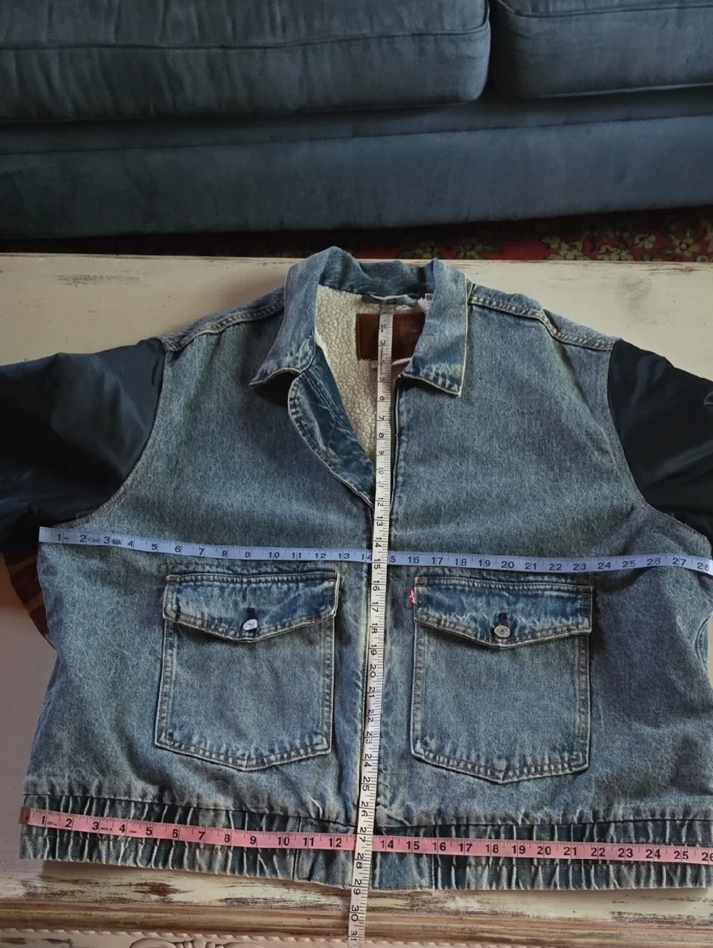 Levi's Premium Hybrid Trucker Jacket Size XXL